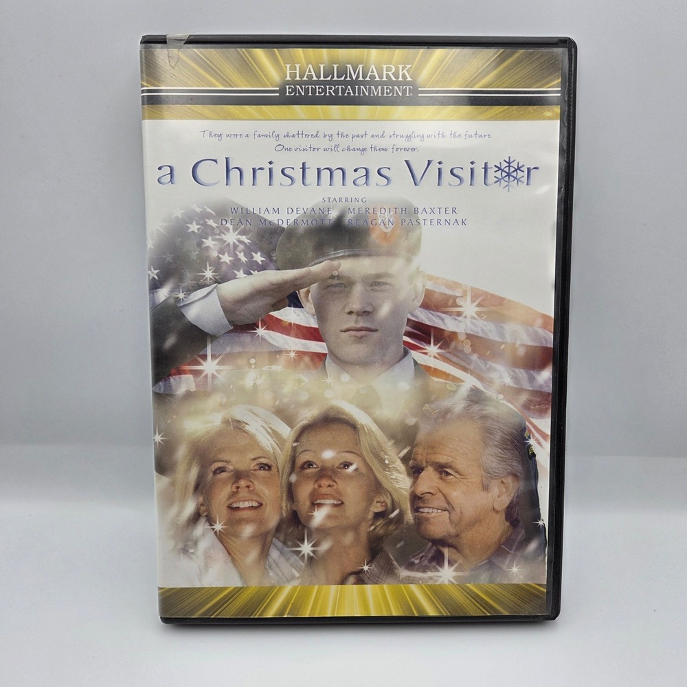 Hallmark A Christmas Visitor DVD William Devane Meredith Baxter Holiday Drama